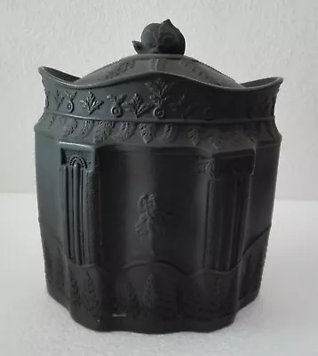 Buy Antique LEEDS POTTERY English Black Basalt Porcelain Sugar Pot  • 118.54£