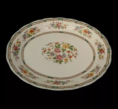 Buy Vintage Grindley England Creampetal Chelsea Bouquet Oval Serving Platter • 28.42£