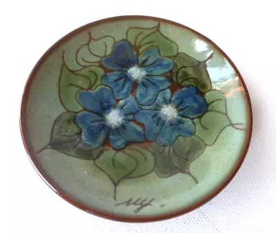 Buy Chelsea Pottery Small Trinket Dish Blue Flowers • 12£