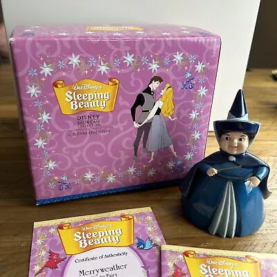 Buy Disney Showcase Collection Royal Doulton Merryweather Feisty Fairy • 39.95£