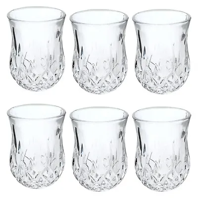 Buy Set Of 6 Shot Glasses Vodka Liquor Shooter Drink Bar Pub Party Glassware 50ml • 8.99£