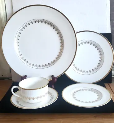 Buy Royal Worcester England Vintage SUMMER MORNING 1970 5 Piece Place Setting • 24.01£