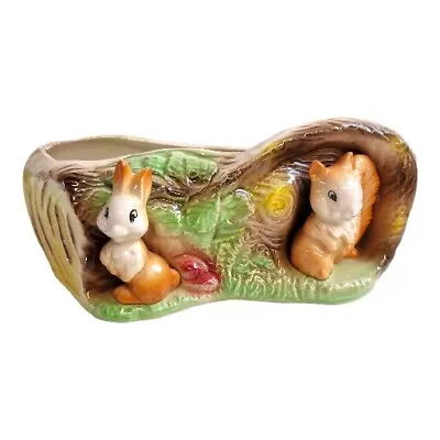 Buy Vintage Eastgate Withernsea Pottery Cute Squirrel Bunny Vase Planter Trinket • 10£