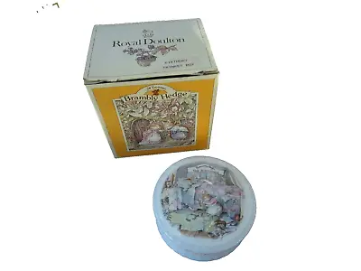 Buy Brambly Hedge  The Birthday  Trinket Box New In Labelled Box VINTAGE • 114.98£
