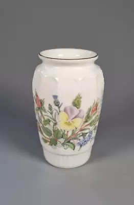 Buy Aynsley Wild Tudor Small Vase - Fine Bone China Made In England - Vintage • 14.99£