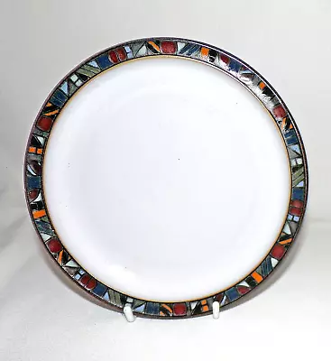 Buy Denby Pottery Marrakesh Pattern 22cm Dia Dessert Or Salad Plate 8½” In Stoneware • 9.99£