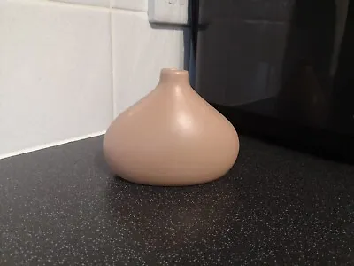 Buy Beige Stoneware Matte Unglazed Simple Minimalist Pottery Small Bud Vase • 5.95£