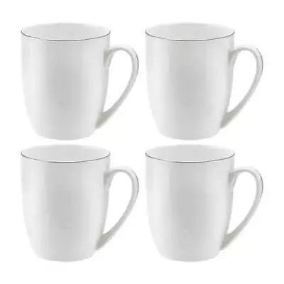 Buy Royal Worcester Serendipity Platinum Set Of 4 Barrel Shape Mugs • 30.60£