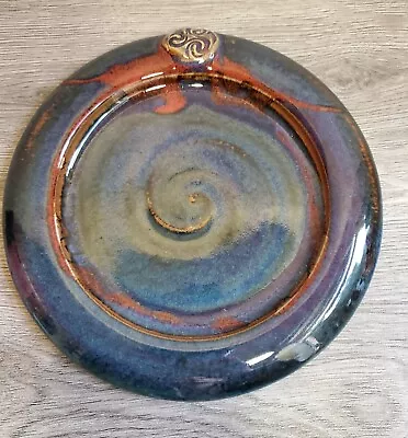 Buy Colm De Ris Irish Studio Pottery Charger Platter Plate Stunning Glaze • 49.99£