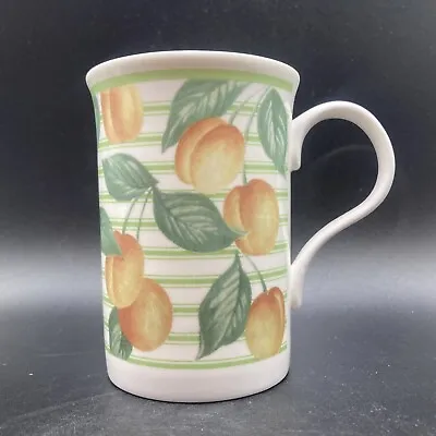 Buy Vintage Crown Trent China Peaches & Leaves Fine Bone China Mug Made In England  • 19.90£
