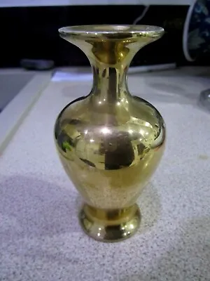 Buy Vintage,lovely Gold Gilt,royal Winton,small Posy Vase,12.5 Cm Tall • 3.99£