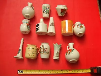 Buy 13 Vintage/Antique  W.H. Goss Porcelain Pieces.  Job Lot • 19.99£