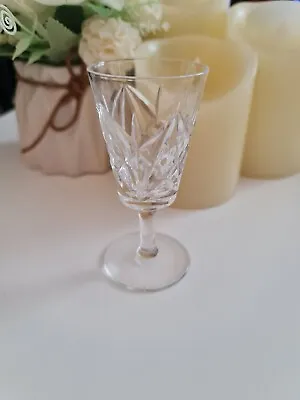 Buy 4  Crystal Cut Drinking Glass Port Sherry Single Vintage Collectable  • 12.99£