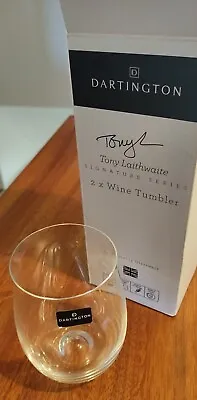 Buy Boxed Dartington Wine Tumblers (X2) Tony Laithwaite Signature Series • 9.99£