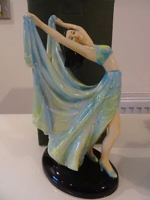 Buy Kevin Francis/ Peggy Davies Ceramics Art Deco Style Figurine Lo La Palooza • 125£