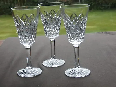 Buy 3 Tyrone Crystal SPERRINS Liquer / Port Glasses  -Ex Condition • 11.99£