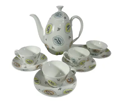 Buy Set Of 3 Adderley   Granada  Cups With Saucers, Coffee Pot, Sugar Bowl ( K104) • 18.99£