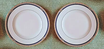 Buy 15-33. Pair Wedgwood Monaco 8  Dinner Plates - Mint Condition - Last Pair • 20£