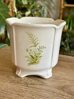 Buy Wade Royal Victoria Of Staffordshire Pottery Vintage Plant Pot - 12 Cm Tall • 6.99£