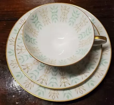 Buy Mid-Century Modern Geometric Porcelain Luncheon Set Teacup Plate Thomas Germany • 15.16£