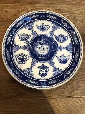 Buy Masons Plate Ironstone Collector Plate Ringtons Teapot Collection Blue And White • 8£