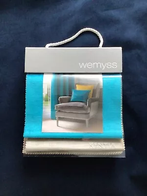 Buy Wemyss  Fabric Sample Book Kentia Soft Velvets Multicoloured • 10£