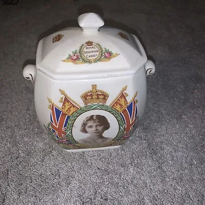 Buy Unusual King George VI Coronation Royal Souvenir Casket, Ringtons (Maling Ware) • 6.99£