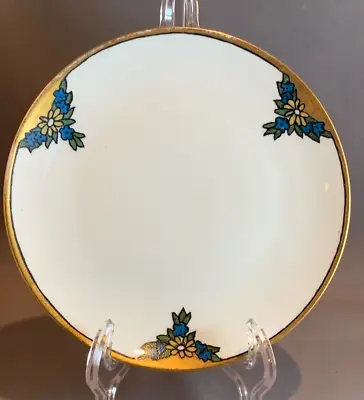 Buy Antique Thomas Bavaria Porcelain China Art Deco Gold Metallic Rimmed 7” Plate • 21.77£