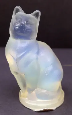 Buy Small Sabino Opalescent Glass Cat Figurine W/Sticker • 42.62£