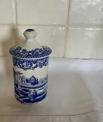 Buy Spode Blue Room Venetian Scenes Spice Jar New • 10£