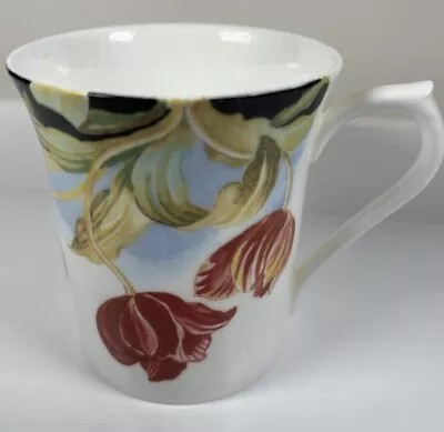 Buy Set Of Six English Regal Heritage Fine Bone China Mugs Tulip Design • 42£