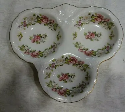 Buy James Kent Old Foley Chinese Rose Plate 9 /11 Inch Made In England 3 Compartment • 25£