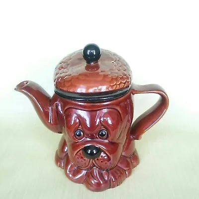 Buy Vintage P&K Price And Kensington Dog With Cap Tea Pot 1970s Teapot Cute Kitsch • 19£
