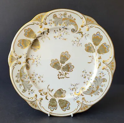 Buy ROCKINGHAM Porcelain, Decorated Plate  Pattern 728  10  Dia,   C 1830-1837 • 39£