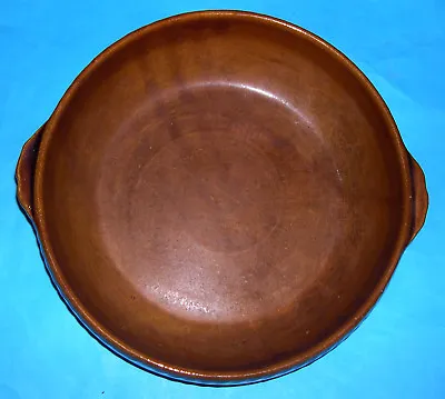 Buy Grespots Digion France Pottery - Attractive Large Earthenware Twin Handled Dish. • 45£