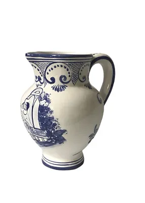 Buy Portugal Large White And Blue  Jug • 7.99£