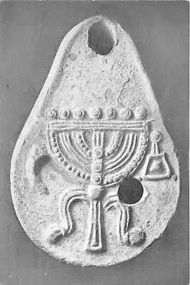 Buy Lot146 Jewish Pottery Lamp Decorated With Menora Reifenberg Postcard  Israel • 9£