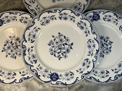 Buy Royal Stafford Blue Toile Dinner Plates. 11 Inch. Set Of 4. New. • 46.48£