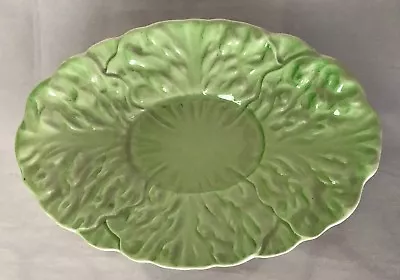 Buy Vintage CarltonWare Handpainted Australian Design Lettuce Leaf Serving Dish 2096 • 10.99£