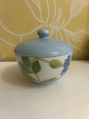 Buy WATER GARDEN Portmeirion SUGAR BOWL With Lid - Rarely  Used B05 • 6.50£