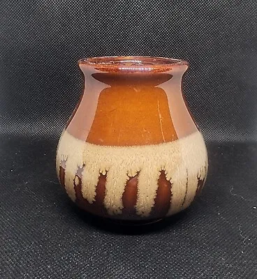 Buy Small Brown Drip Pottery Vase Planter 3  • 9.52£