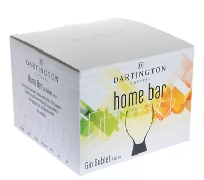 Buy Dartington Crystal Home Bar Gin Goblet Glass - Pack Of 4 • 18£