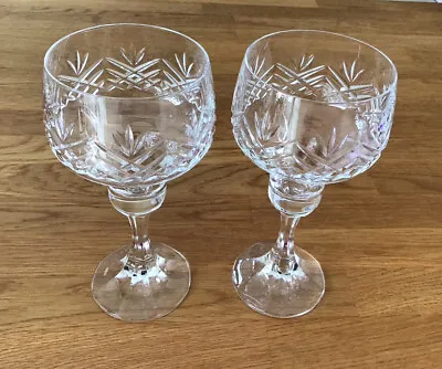 Buy Pair Of Beautiful Cut Glass Candlesticks In VGC • 7.95£