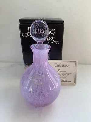 Buy Caithness Perfume Bottle Francesca In Original Box H 12cm D 8cm • 10£