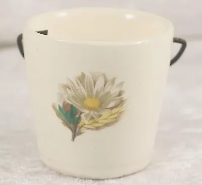 Buy New Devon Pottery Newton Abbot Cotswold Wildlife Park Daisy Egg Cup With Handle • 1.50£