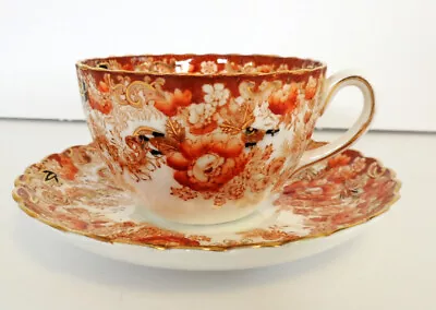 Buy Victorian Radfords Fine Bone China Tea Cup & Saucer Rust Fenton Made In England • 23.74£