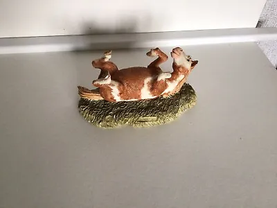 Buy Vintage F R Gray  Pony Horse Figurine Rolling On It’s Back Preowned • 8.45£