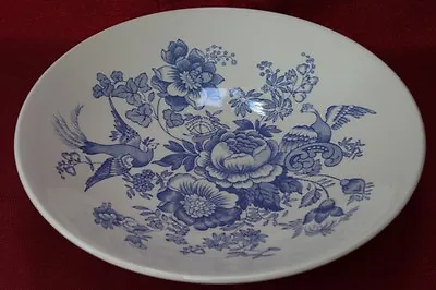 Buy Royal Stafford  Asiatic Pheasant  Floral Large Round Pasta Serving Bowl - Blue • 54.87£