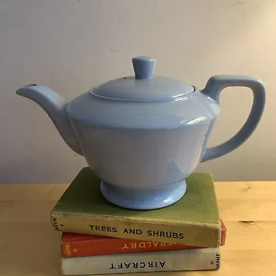 Buy Delightful Collectable Vintage Woods Ware Small Blue Iris Teapot • 10£