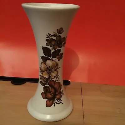 Buy Vintage Purbeck Gifts Poole Dorset Made In England Floral Pattern Vase 8.5   • 7£